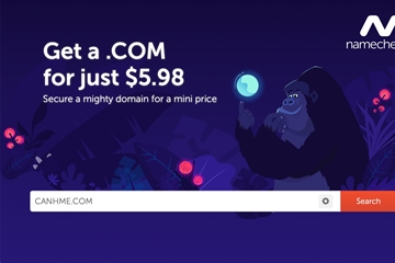 .COM Domain for Just $5.98 at Namecheap!